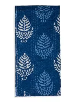 Хлопковый шарф Канта Taj Hotel, синий