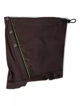 Хлопковый шарф Kiko Kostadinov, коричневый