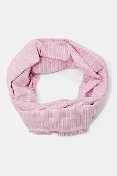 Хлопковый шарф с бахромой Esprit, розовый