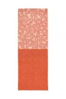 Хлопковый шарф Textil Tous, оранжевый