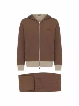 Хлопковый спортивный костюм Kiton