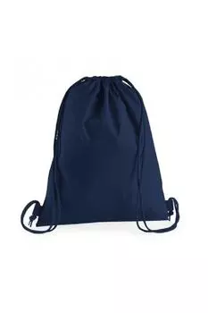 Хлопковый спортивный мешок премиум-класса Westford Mill, темно-синий