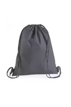 Хлопковый спортивный мешок премиум-класса Westford Mill, серый