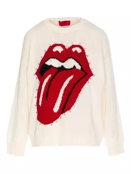 Хлопковый свитер Aniye By, белый