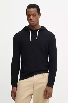 Хлопковый свитер Armani Exchange, темно-синий