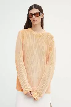 Хлопковый свитер AtlasRS Knit Pullover Unisex Resume, оранжевый