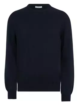 Хлопковый свитер Boglioli, синий