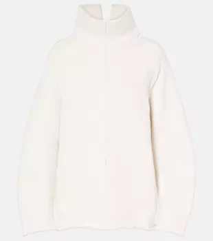 Хлопковый свитер Bottega Veneta, Chalk