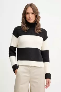 Хлопковый свитер Calvin Klein Jeans, черный