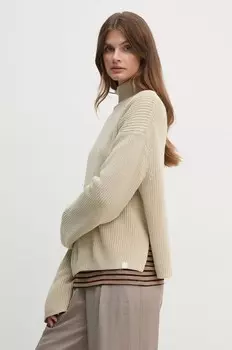 Хлопковый свитер Calvin Klein Jeans, зеленый