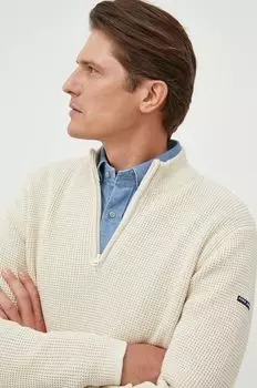 Хлопковый свитер Dean Pepe Jeans, бежевый