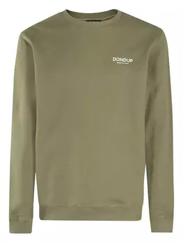 Хлопковый свитер DONDUP, зеленый