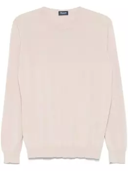 Хлопковый свитер Drumohr, нейтральный