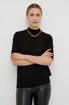 Хлопковый свитер G-Star Raw, черный