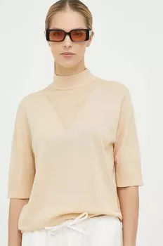 Хлопковый свитер G-Star Raw, желтый