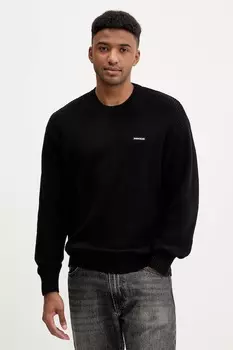 Хлопковый свитер Guess Jeans, черный