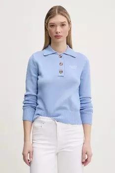 Хлопковый свитер Guess Jeans, синий