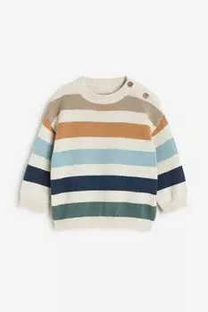 Хлопковый свитер H&M