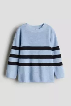 Хлопковый свитер H&M, мультиколор