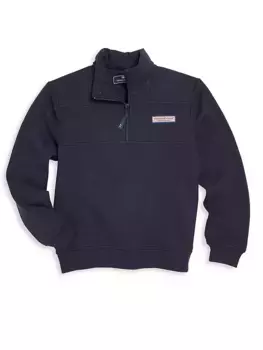 Хлопковый свитер из овечьей шерсти для малышей, маленьких мальчиков и мальчиков Vineyard Vines, синий