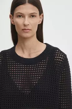 Хлопковый свитер Levi's, черный