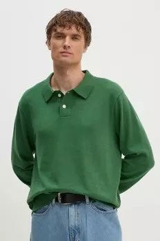 Хлопковый свитер Levi's, зеленый