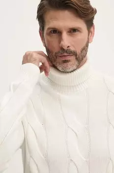 Хлопковый свитер Lindbergh, бежевый