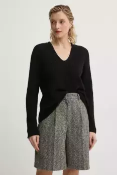 Хлопковый свитер Marc O'Polo, черный