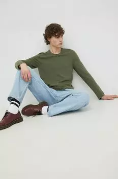 Хлопковый свитер Marc O'Polo, зеленый