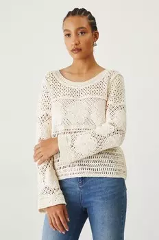 Хлопковый свитер Medicine, бежевый