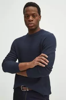 Хлопковый свитер Medicine, темно-синий