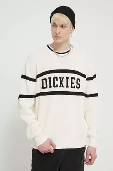 Хлопковый свитер Melvern Dickies, бежевый