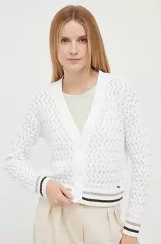 Хлопковый свитер Pepe Jeans, белый