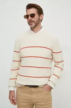 Хлопковый свитер Pepe Jeans, бежевый