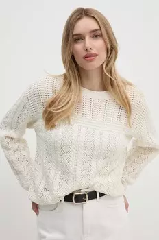 Хлопковый свитер Pepe Jeans ISADORA, бежевый