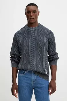 Хлопковый свитер Pepe Jeans, темно-синий