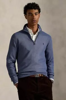 Хлопковый свитер Polo Ralph Lauren, синий