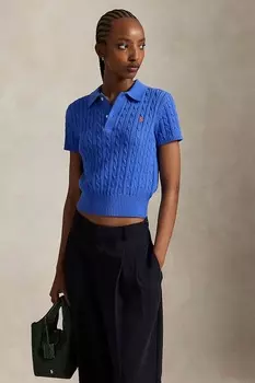 Хлопковый свитер Polo Ralph Lauren, синий