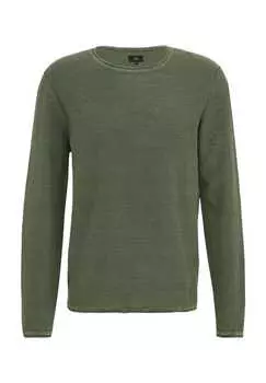 Хлопковый свитер Qs, зеленый