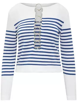 Хлопковый свитер Seafarer, белый