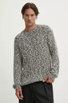 Хлопковый свитер Solid, черный