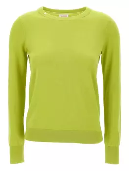 Хлопковый свитер Sun68, зеленый