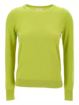 Хлопковый свитер Sun68, зеленый