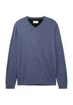 Хлопковый свитер Tom Tailor, цвет 18964 vintage ind