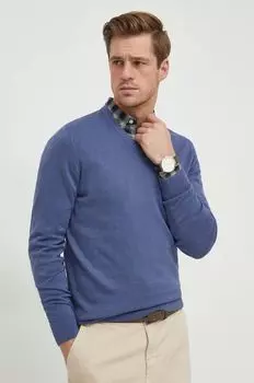 Хлопковый свитер Tommy Hilfiger, синий