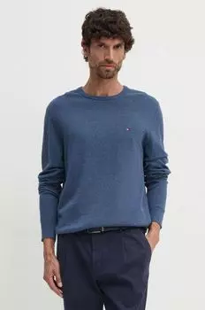 Хлопковый свитер Tommy Hilfiger, синий