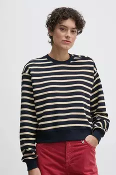 Хлопковый свитер Tommy Hilfiger, темно-синий