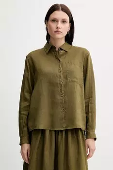 Хлопковый свитер United Colors Of Benetton, бирюзовый