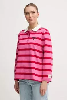 Хлопковый свитер United Colors Of Benetton, темно-синий