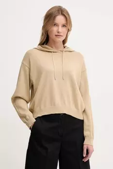 Хлопковый свитер United Colors Of Benetton, зеленый